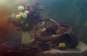 Autumn Harvest Still Life by UstinaGreen