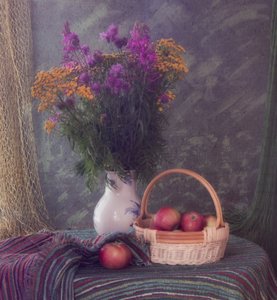 Rustic Autumn Still Life