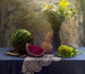 Rustic Harvest Still Life