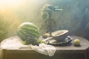 Vintage Fruit Still Life