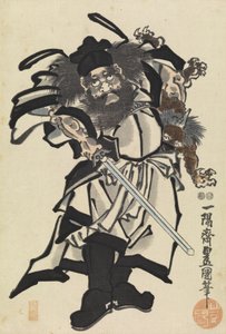 Shoki the Demon Queller, c.1849-53