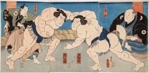 Wrestling Match Shiranui vs Jimmaku
