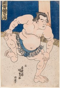 Portrait of Sumo Wrestler Koyanagi Tsunekichi by Utagawa Kunisada