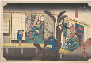 Akasaka, Ryosha Sho-fu by Utagawa Hiroshige