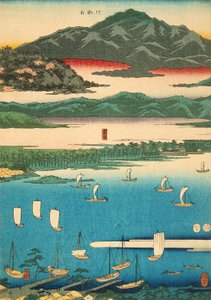 Eight Views of Ōmi by Utagawa Hiroshige