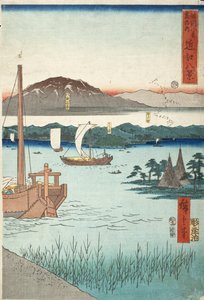Eight Views of Ōmi by Utagawa Hiroshige