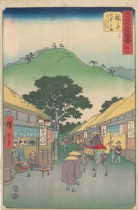 Famous Sights of the Fifty-three Stations by Utagawa Hiroshige