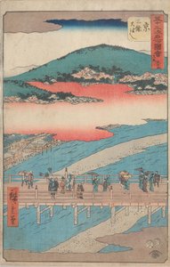 Famous Sights of the Fifty-three Stations by Utagawa Hiroshige