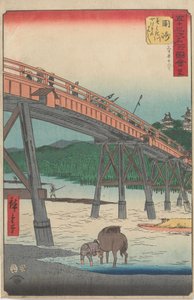 Famous Sights of the Fifty-three Stations by Utagawa Hiroshige