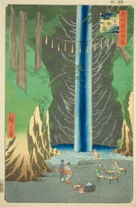 Fudo Falls at Oji, from the series 