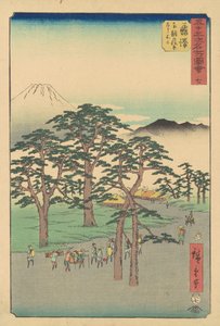 Fujisawa-shuku by Utagawa Hiroshige