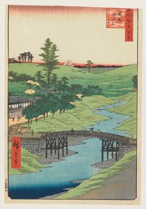 Furukawa River, Hiroo by Utagawa Hiroshige