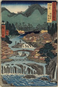 Hot Springs at Shuzenji, Izu Province, August 1853
