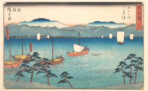 Kusatsu by Utagawa Hiroshige