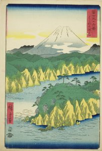 Lake at Hakone, from the series 