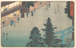 Mishima by Utagawa Hiroshige