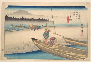 Mitsukei Tenryugawa by Utagawa Hiroshige