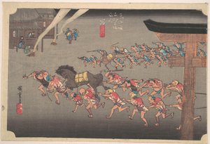 Miya, Atsuta Shin Ji by Utagawa Hiroshige