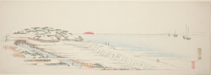 Morning Snow at Susaki, from the series 