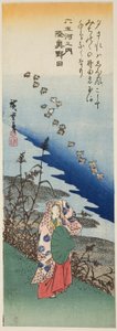 Noda Jewel River in Mutsu Province, from the series "Six Jewel Rivers"