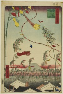 The City Flourishing, Tanabata Festival, from the series 