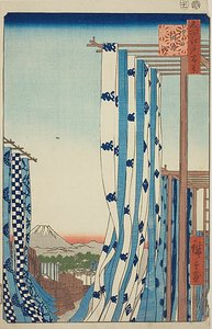 The Dyers’ Quarter in Kanda, No.75 from the series 