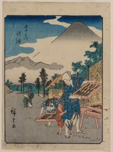 The Fifty-Three Stations of the Tokaido: Numazu by Utagawa Hiroshige