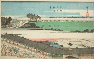 The New Yoshiwara (from the series "Famous Places in the Eastern Capital")