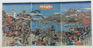 The Battle of Kawanakajima in Shinano Province