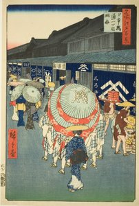 View of Nihonbashi Tori-itchome, from the series 