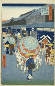 View of Nihonbashi Tori-itchome, from the series 