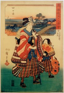 Yokkaichi by Utagawa Hiroshige
