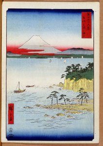 View of Mount Fuji - Japanese print by Hiroshige Utagawa