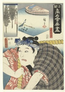 Actor as Workman by Utagawa Kunisada (I)