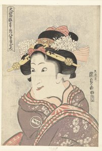 Iwai Hanshiro V in the Role of Yaoya Oshichi by Utagawa Kunisada (I)