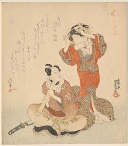 Man and Woman, from the series The Five Chivalrous Dandies by Utagawa Kunisada