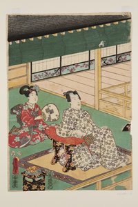 The Fifth Month (Satsuki) by Utagawa Kunisada