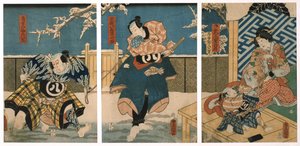 Theatre Scene by Utagawa Kunisada