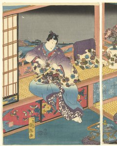 Flowers by Utagawa Kuniteru