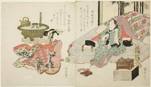 A Couple in the Bedroom by Utagawa Kuniyasu