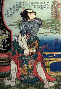 One of the 108 Heroes of the Popular Water Margin, c.1828-29 by Utagawa Kuniyoshi