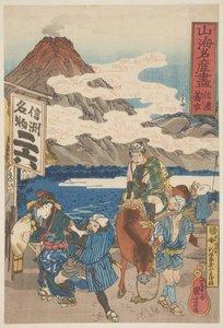 Shinano: Soba, c.1833 by Utagawa Kuniyoshi