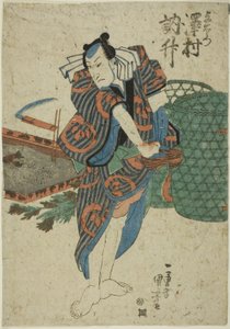 The Actor Sawamura Tossho as Yoemon by Utagawa Kuniyoshi