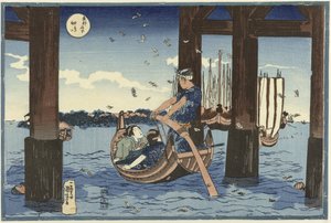 Tsukuda Island by Utagawa Kuniyoshi