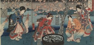 Watch Fire, Fire from Five Elements of the Environment by Utagawa Kuniyoshi