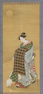 A Courtesan and Her Attendant by Utagawa Toyoharu