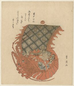 Lobster as Ship with Treasures