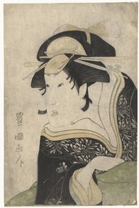 Bust Portrait of Segawa Kikunojo III by Utagawa Toyokuni (I)