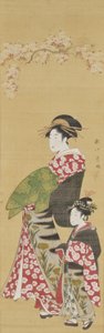 Courtesans under Cherry Blossoms