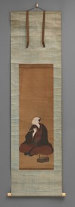 Scroll Painting with Seated Figure